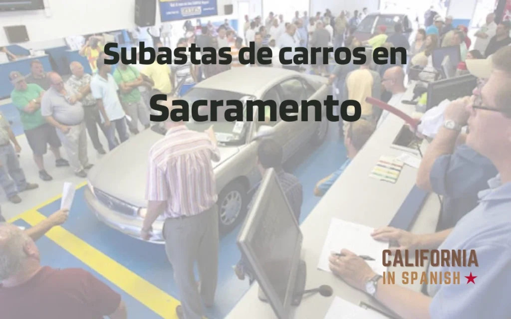 Subastas de carros en Sacramento